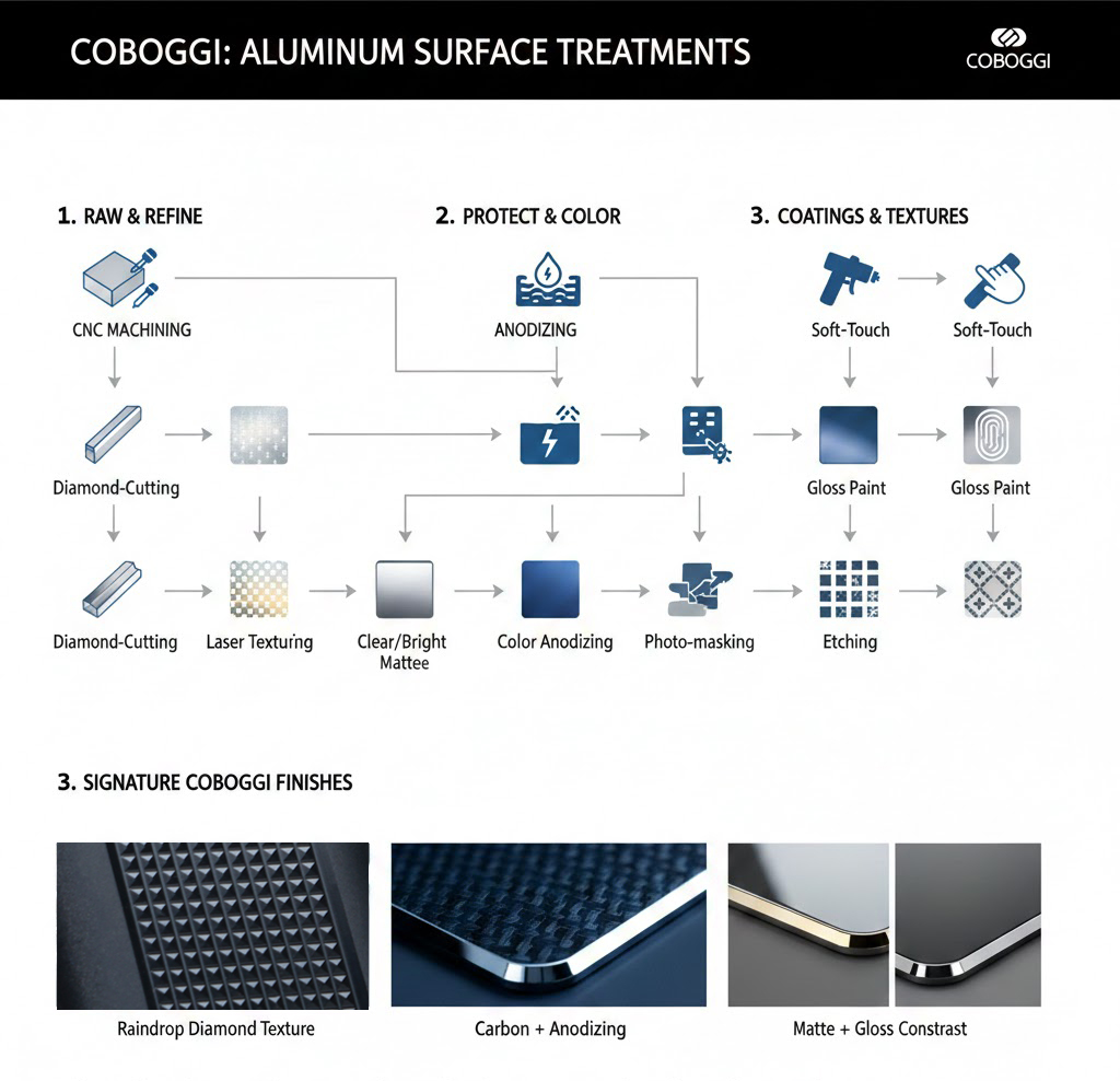 Aluminum Surface Treatments at Coboggi